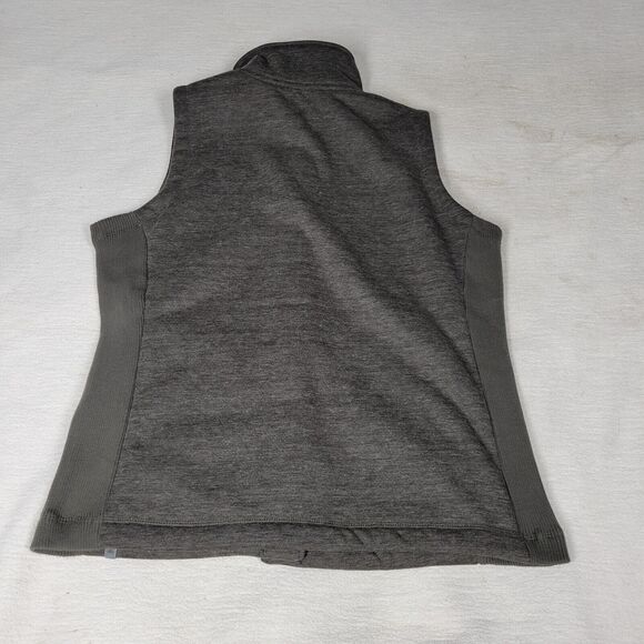 Woolrich Vest Womens Size Large Gray Button Front Fleece Lined Fall Cold Preppy - Picture 9 of 16